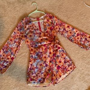 Floral Romper